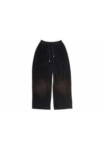 Acne Studios Velour Trousers Black