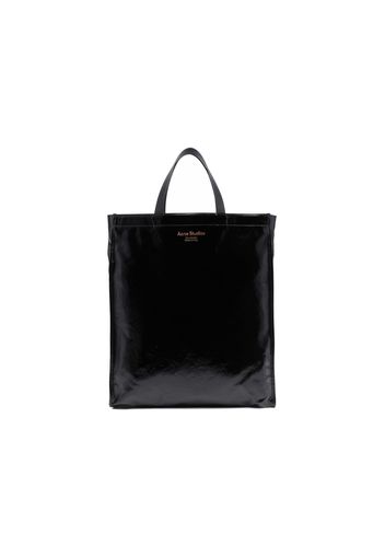 Acne Studios High Shine Tote Bag Black