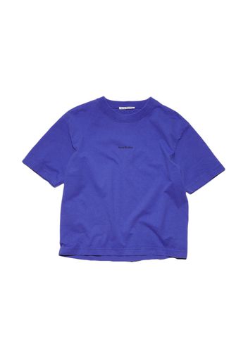 Acne Studios Crew Neck T-shirt Sea Blue