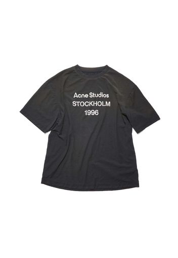 Acne Studios STOCKHOLM 1966 Logo T-Shirt Black