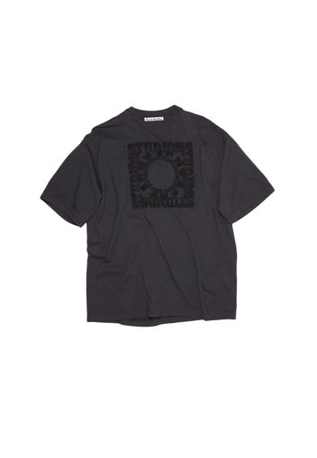 Acne Studios Circus Embroidered Crewneck T-shirt Faded Black