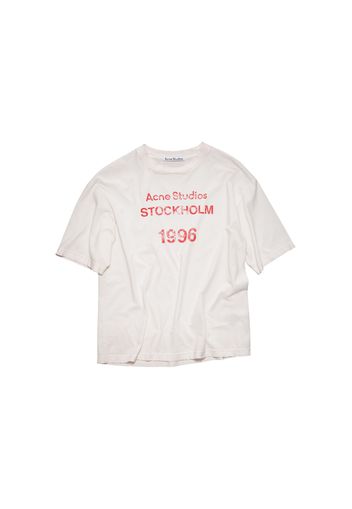 Acne Studios Stockholm 1996 Stamp T-shirt Pale Orange