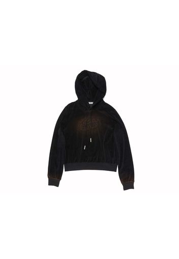 Acne Studios Hooded Fitted Sweater Black