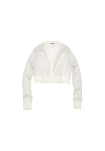 Acne Studios Cropped Cardigan Pale Grey