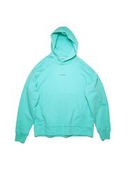 Acne Studios Logo Hooded Sweatshirt Jade Green