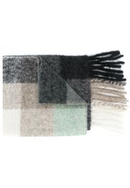 Acne Studios Multi Check Scarf Green/Grey/Black