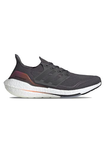 adidas Ultra Boost 21 Grey Screaming Orange