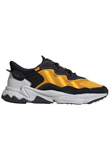 adidas Ozweego Core Black Grey Crew Yellow