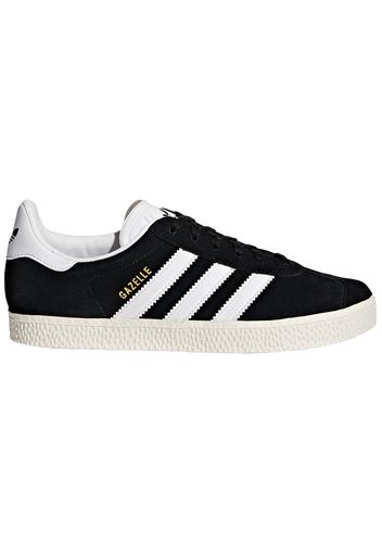 adidas Gazelle Core Black Cloud White Gold Metallic (GS)