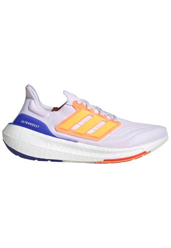 adidas Ultra Boost Light Cloud White Solar Gold Lucid Blue