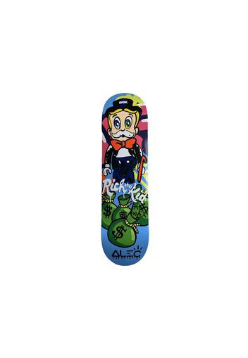 Alec Monopoly x Rich The Kid Skateboard Deck (Signed and Edition /250)