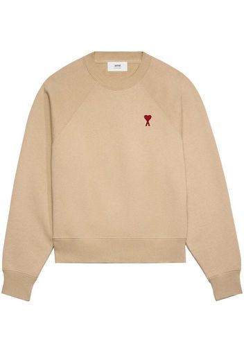 Ami Paris Ami De Coeur Crewneck Champagne