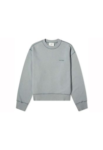 Ami Paris Fade Out Sweatshirt Aquamarine