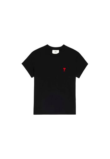 Ami Paris Ami De Coeur T-Shirt Black/Red