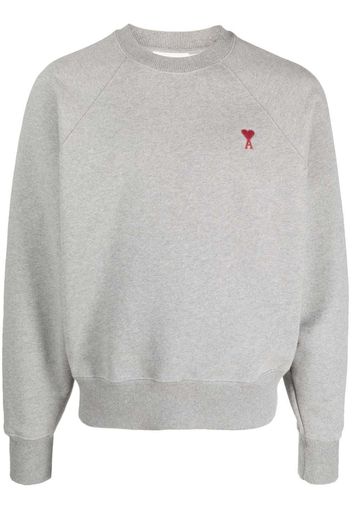 Ami Paris Ami De Coeur Crewneck Grey