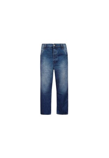 Ami Paris Alex Fit Denim Jeans Used Blue