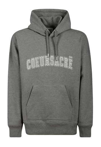 Ami Paris Coeur Sacre Hoodie Grey