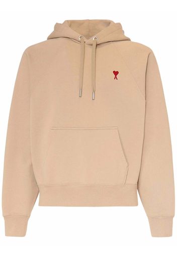 Ami Paris Ami De Coeur Hoodie Champagne