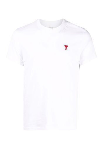 Ami Paris Ami De Coeur Classic Fit T-Shirt White/Red