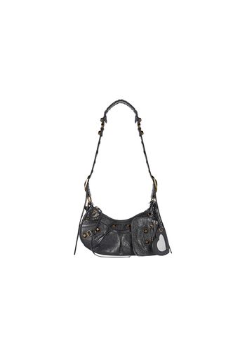 Balenciaga Le Cagole Shoulder Bag XS Black Arena