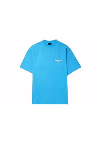 Balenciaga Campaign Oversize T-Shirt Blue