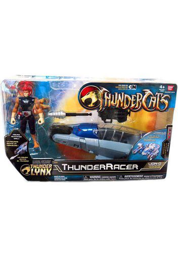 Bandai America Thundercats Thunder Lynx Basic ThunderRacer Red Hair Vehicle Action Figure