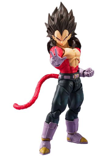 Bandai Japan Dragon Ball GT S.H. Figuarts Super Saiyan 4 Vegeta Battle Clothes Action Figure