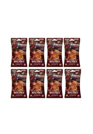 2023 Bandai One Piece Card Game Paramount War Booster Pack (OP-02) (English) 8x Lot