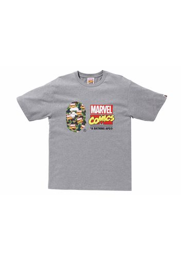 BAPE x Marvel Camo Tee Grey