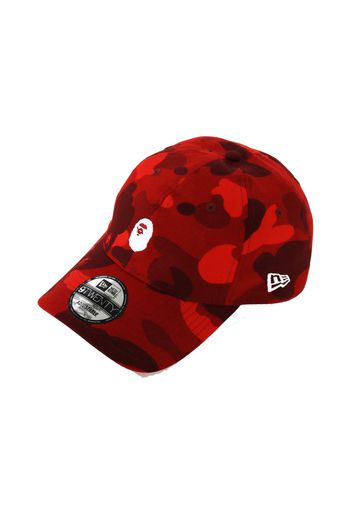 BAPE New Era Color Camo Ape Head 9Twenty Cap Red