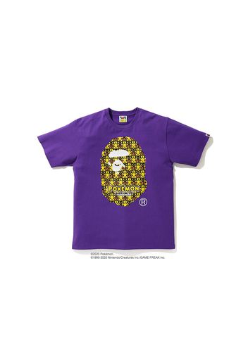 BAPE x Pokemon Ape Head Tee #1 Purple