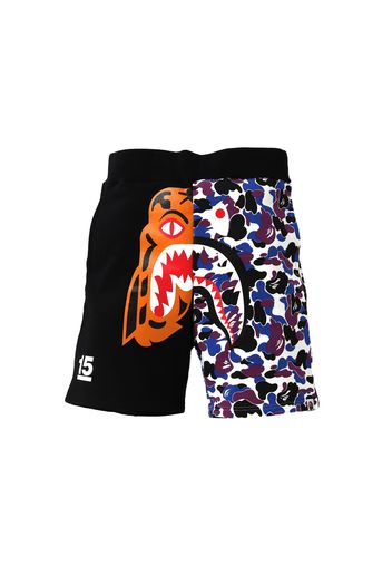 BAPE Hong Kong 15th Anniversary Tiger Shark Sweatshort Multicolor