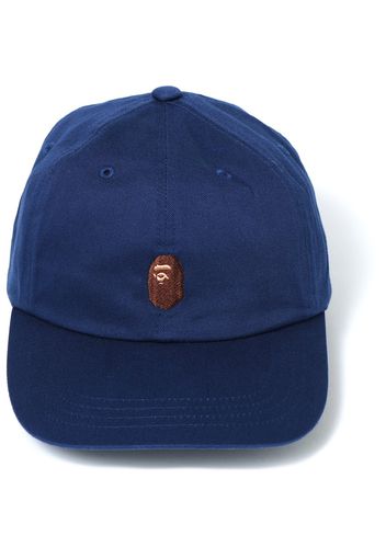 BAPE Ape Head Embroidery Panel Cap Navy