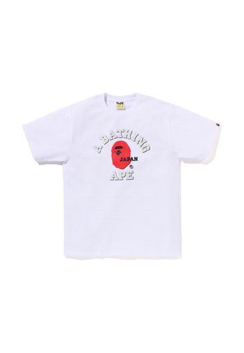 BAPE Japan College Tee White