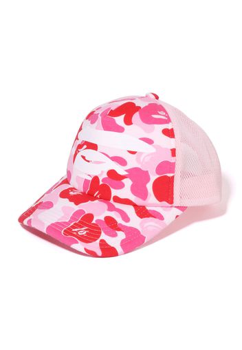 BAPE ABC Camo Ape Face Mesh Cap Pink