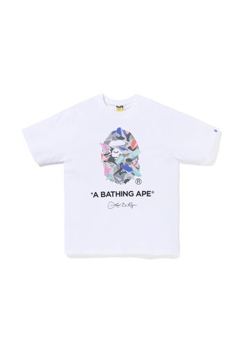 BAPE x Louis De Guzman Ape Head Tee White