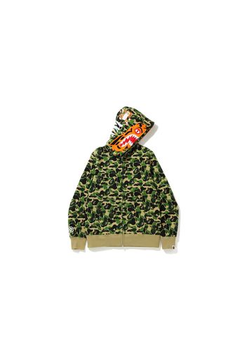 BAPE ABC Camo Tiger Full Zip Hoodie Green