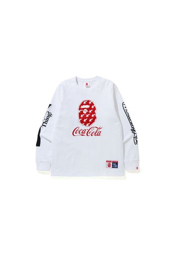 BAPE x Coca Cola L/S Tee White