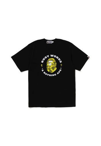 BAPE Radiation Camo Busy Works Tee Black