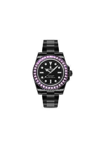 BAPE Type 1 BAPEX Crystal Stone Watch Pink