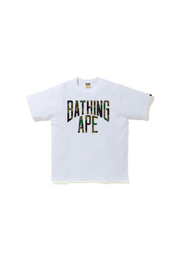 BAPE 1st Camo NYC Logo Tee White/Green