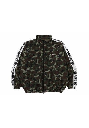 BAPE x Saint Mxxxxxx Heart Camo Track Jacket Olive