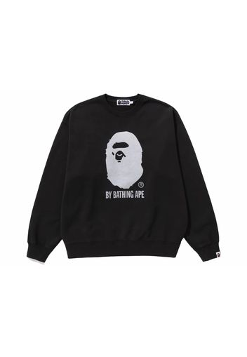 BAPE By Bathing Ape Overdye Crewneck Black