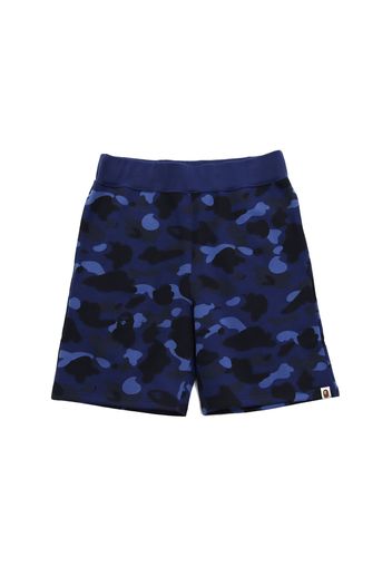 BAPE Color Camo Sweat Shorts (FW21) Navy