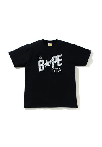 BAPE Space Camo Bape Sta Logo Tee Black