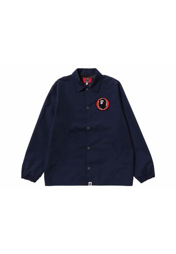 BAPE 30th Anniversary Senjya Fuda Coach Jacket Navy