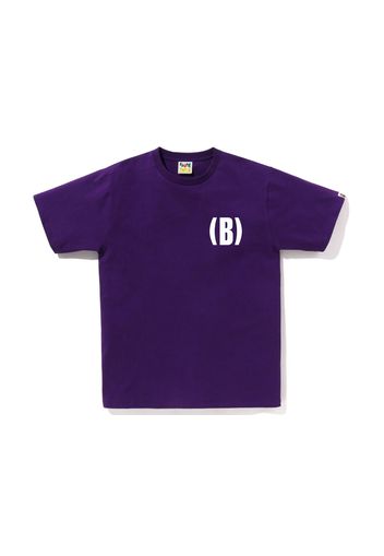 BAPE B One Point Tee Purple