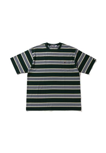 BAPE Hoop One Point Relaxed Fit Tee Green