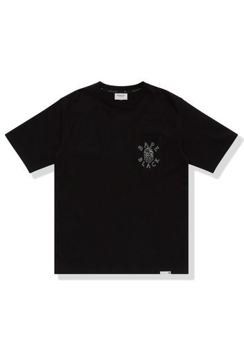 BAPE BLACK Logo Pocket Tee Black