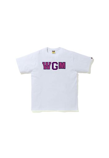 BAPE Color Camo WGM Milo Shark Tee White/Purple